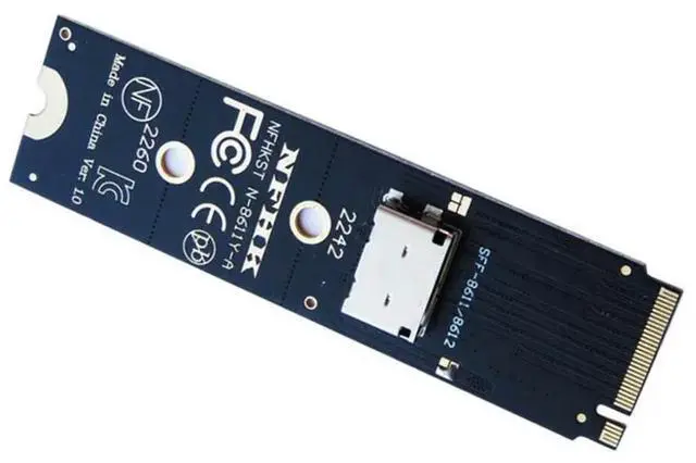 Main image of Pcie Nvme M.2 NGFF SSD Interface To Oculink SFF-8611 SFF-8612 Adapter For NVME U.2(SFF 8639)SSD PCI-E NGFF Riser Card