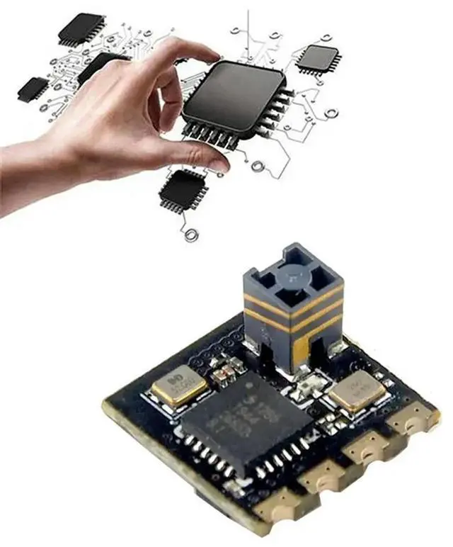 Alt view image 2 of 4 - Ageryu For Happymodel EP2 RX 2.4G Expresslrs ELRS Nano Receiver For ES24TX Module RC Airplane FPV Long Range Easy Install-N33R