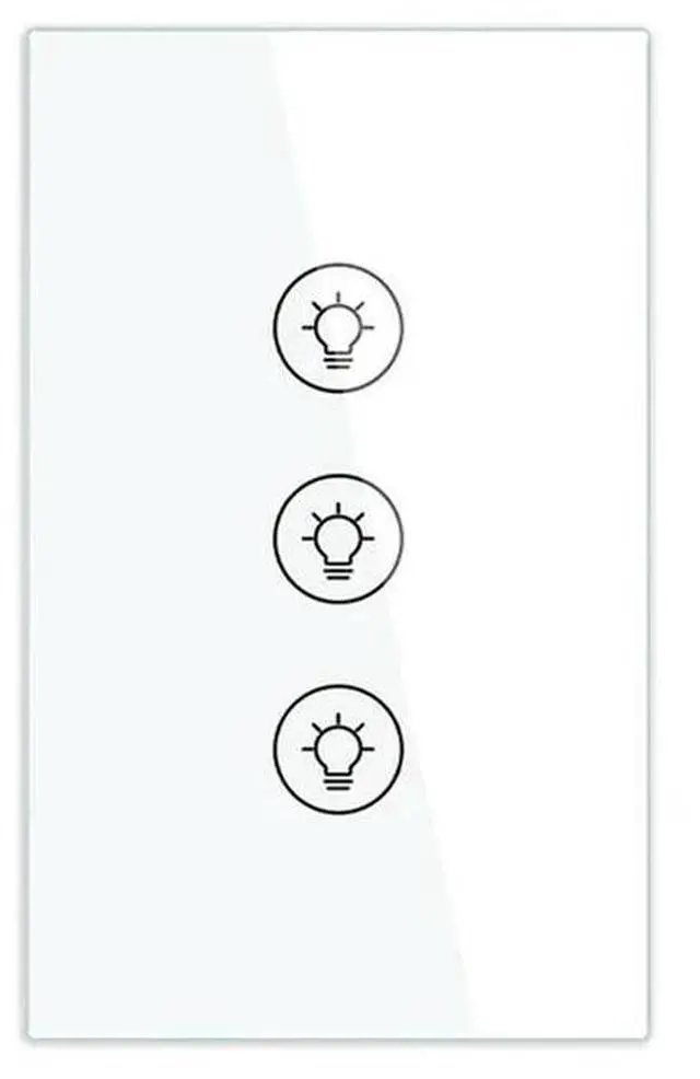 Main image of Ageryu Tuya Smart Zigbee Multi-Gang Light Dimmer Switch Independents Control Smart Tuya APP Control Works With Alexa Home C US Plug-N33