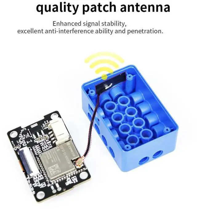 Alt view image 4 of 4 - Ageryu ESP32-Wi-Fi Camera Module Supports Serial Port Communication And STEM32 For Building Block Parts