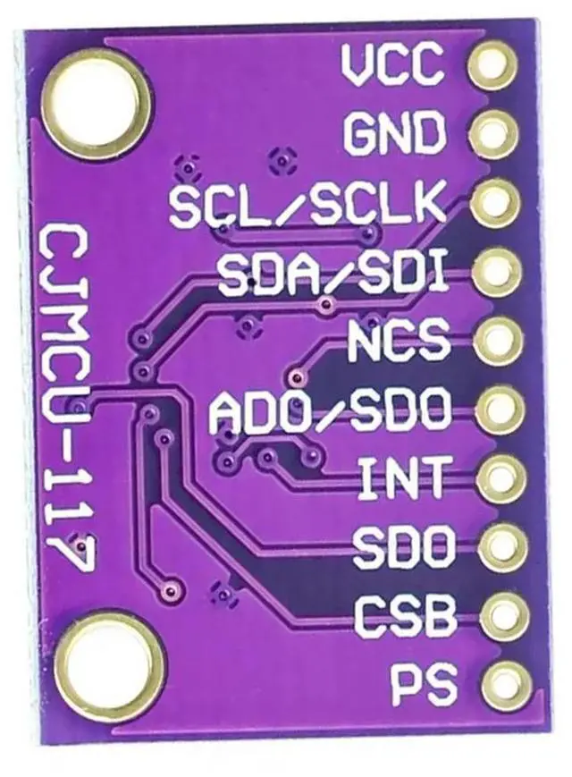 Alt view image 4 of 4 - 1Pcs MCU-117 MPU9250/MS5611 9-Axis 10DOF High Precision Alignment Module SPI/IIC Communication Module