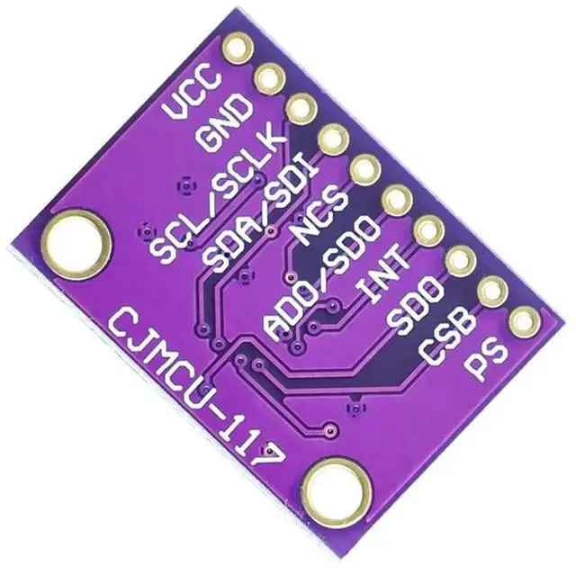 Alt view image 3 of 4 - 1Pcs MCU-117 MPU9250/MS5611 9-Axis 10DOF High Precision Alignment Module SPI/IIC Communication Module