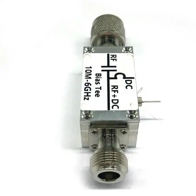 Alt view image 4 of 4 - Ageryu RF Bias Bias Tee 10 Mhz-6000 Mhz 6G Hz Broadband Feeder RF Blocker And Head OF/ HAM Radio RTL SDR LNA Amplifier-N33R