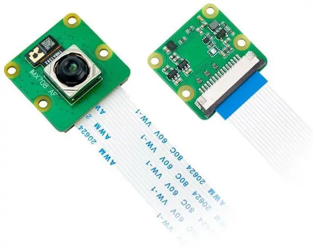 Alt view image 2 of 4 - Ageryu For Pi Camera Module 3 Wide 12MP IMX708 Autofocus Camera Wide Angle 75 Degrees For Pi 5 And Zero