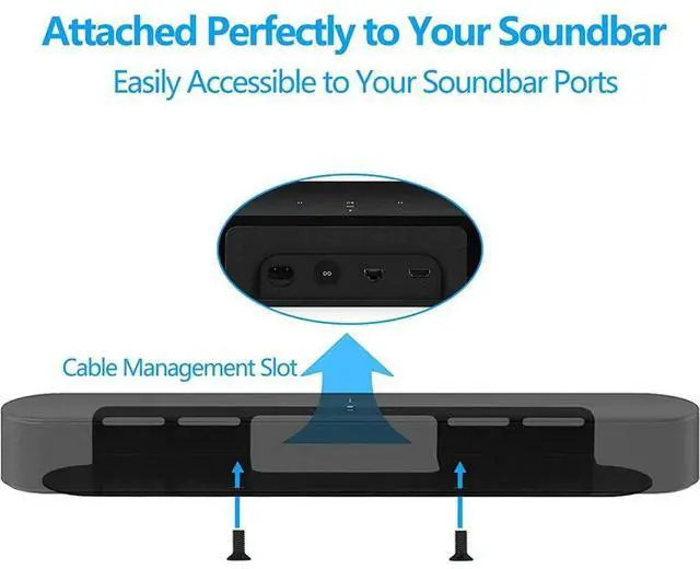 Main image of N33R_Soundbar Wall Mount for Sonos Beam Wall Mount Bracket