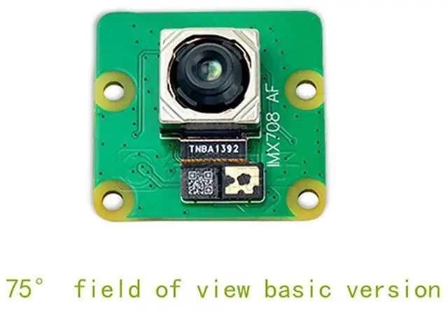 Alt view image 4 of 4 - Ageryu For Pi Camera Module 3 Wide 12MP IMX708 Autofocus Camera Wide Angle 75 Degrees For Pi 5 And Zero