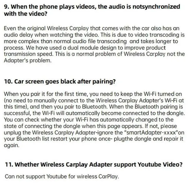 Main image of Wireless Carplay Adapter Convert Wired Carplay To Wireless Carplay Adapter For IOS 10+ And For Android Auto