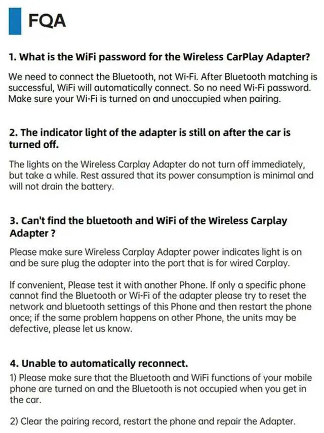 Alt view image 3 of 4 - Wireless Carplay Adapter Convert Wired Carplay To Wireless Carplay Adapter For IOS 10+ And For Android Auto