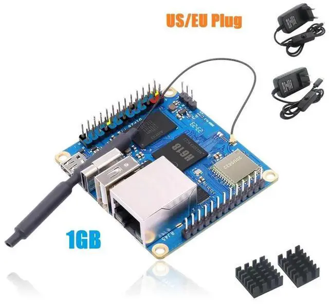 Alt view image 3 of 3 - For Orange Pi Zero 3 Development Board 1GB+Heat Sink H618 Wifi5+BT 5.0 For Android 12 Debian12 Ubuntu22.04 Easy To Use
