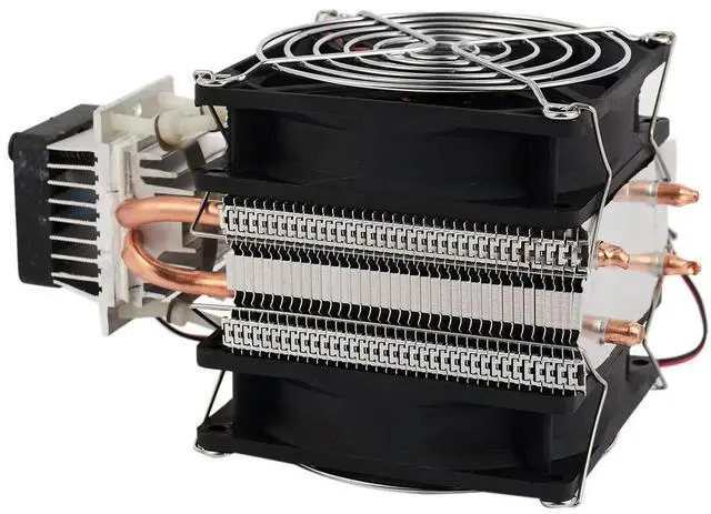 Alt view image 2 of 4 - Ageryu 12V 6A Thermoelectric Peltier Semiconductor Cooler Refrigeration Cooling System Kit Cooler Fan For Air Cooling-N33R