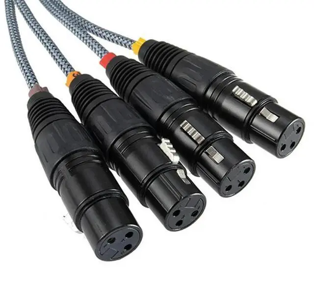 Alt view image 3 of 4 - Ageryu RJ45 To XLR Female Audio Cable Network DMX Splitter Snake Cable Network Studio Recording