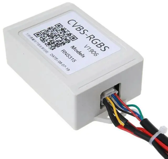 Alt view image 3 of 4 - Ageryu RNS315 RGB Adapter To CVBS Signal Converter Adapter For PASSAT Golf MK6 Accessories Flip Rearview Camera D7YA