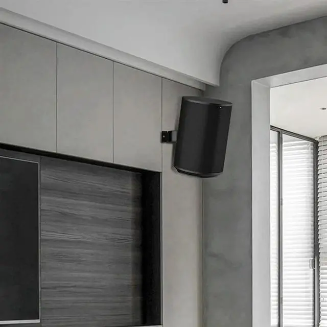 Alt view image 4 of 4 - Ageryu N33R_Wall Mount Bracket for Sonos Era 100, Metal Wall Stand Holder, Black