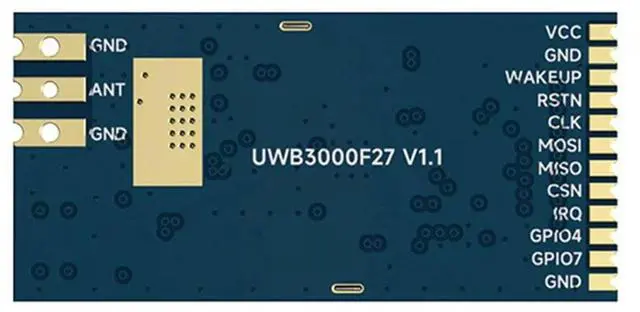 Alt view image 3 of 4 - UWB 500Mw Ranging Module 10Cm Tracking Indoor Positioning Module Indoor Andoutdoor Ranging Andpositioning Module