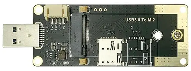 Alt view image 2 of 4 - Ageryu 5G Module M.2 To USB Adapter Board High-Speed Communication Development Board For RM500Q-GL RM500Q-AE RM520N-GL