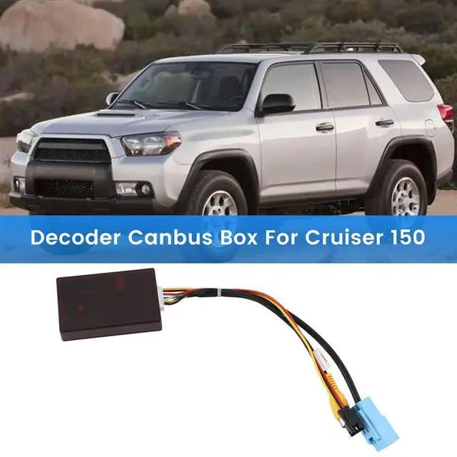 Alt view image 3 of 4 - Ageryu Car LVDS To CVBS Cable 360 Panoramic Reversing Camera Decoder Canbus Box For Toyota Prado Land Cruiser 150 Accessories