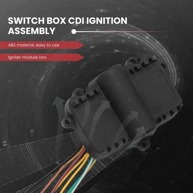 Alt view image 3 of 4 - Ageryu Switch Box CDI Power Pack ABS 339-7452A15 339-7452A19 18-5777 For Mercury Mariner Outboard 689.91015 20 25