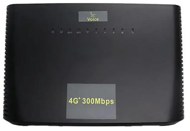 Alt view image 4 of 4 - Workmanshipp-H305 4G LTE CAT4 Router 300Mbps With SIM Card Slot+Voice Phone Port+4XRJ45 Network Port Wifi Router Hotsp