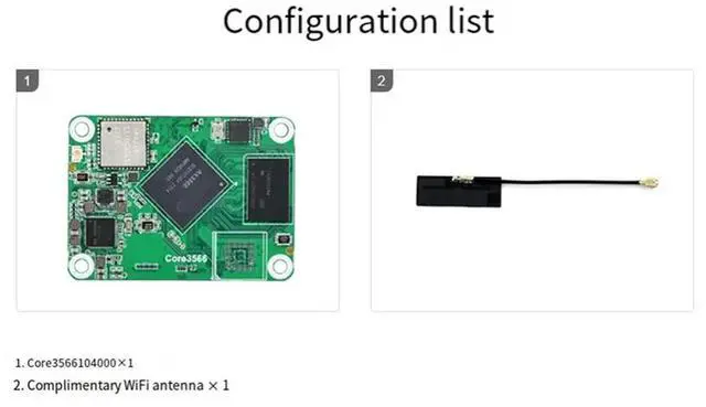 Main image of Ageryu Core3566 Module, Rockchip RK3566 Quad-Core Processor, For Pi CM4,4GB With Wifi