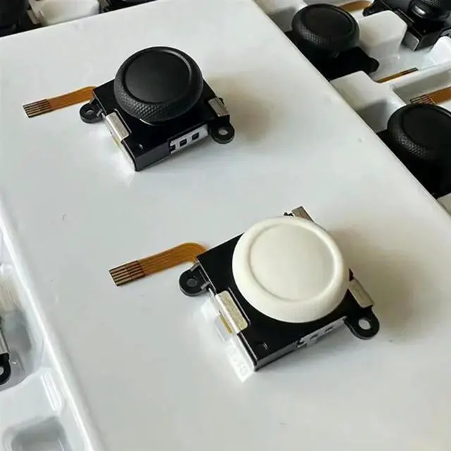 Alt view image 4 of 7 - Ageryu For Switch Lite Hall Electromagnetic Joystick 3D Analog Joystick For Switch OLED For Switch Joycon Hall Rocker-N33R