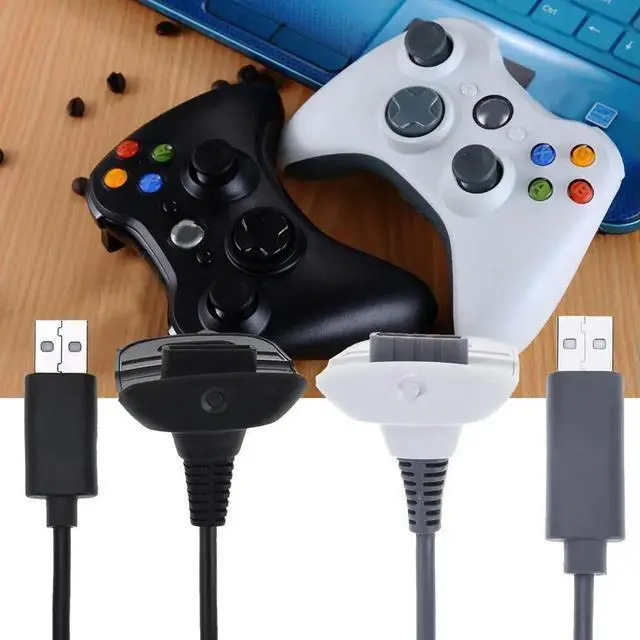 Alt view image 2 of 3 - 1pc Charging Cable for Xbox 360 Wireless Game Controller Joystick