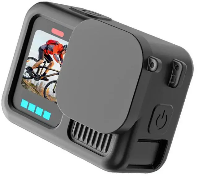 Alt view image 2 of 3 - Silicone Case with Lens Cover & Lanyard Protective Housing Anti-Scratch Camera Protector Cover Case for GoPro 13 Accessories