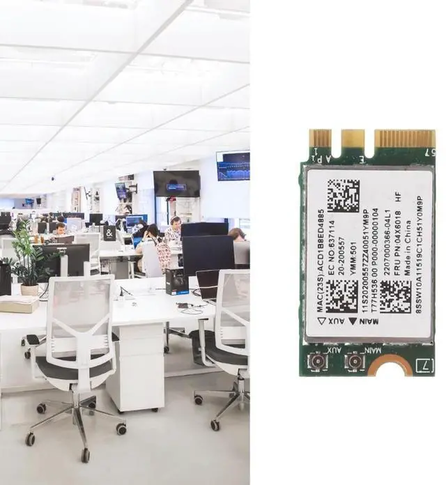 Alt view image 4 of 4 - forBCM943142Y Wireless M.2 NGFF WiFi BT for . G40-30 G40-45 G40-70