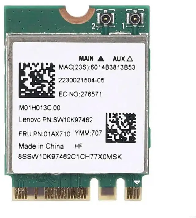 Main image of RTL8821CE FRU 01AX710 Wifi Bluetooth-compatible 4.2 Wireless Card 2.4G 5.8G Dual Band for E470 E470c Laptop PC