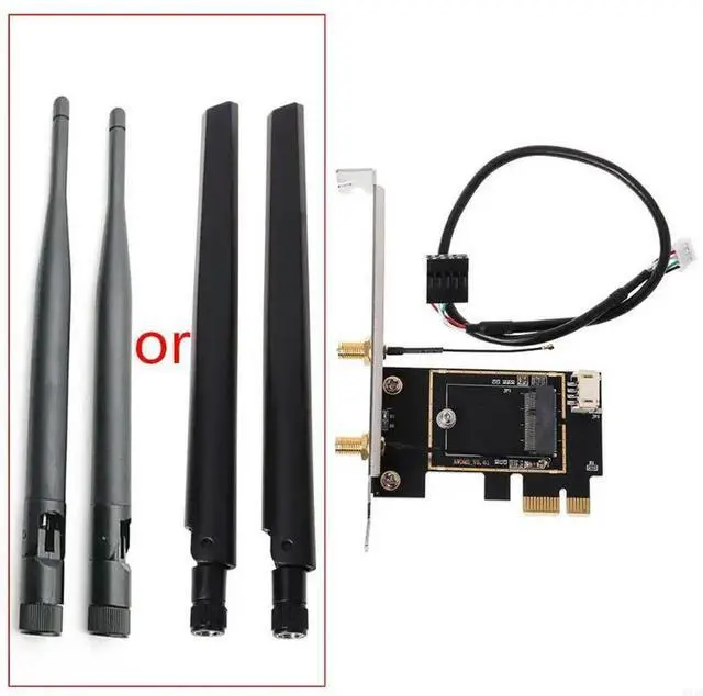 Main image of Converter Adapter Board Card Disk M.2 NGFF to PCI-E Converter Bluetooth-compatible Adapter Power Cable Accessories