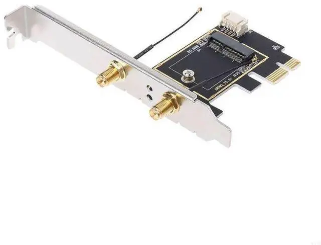 Alt view image 4 of 7 - Converter Adapter Board Card Disk M.2 NGFF to PCI-E Converter Bluetooth-compatible Adapter Power Cable Accessories
