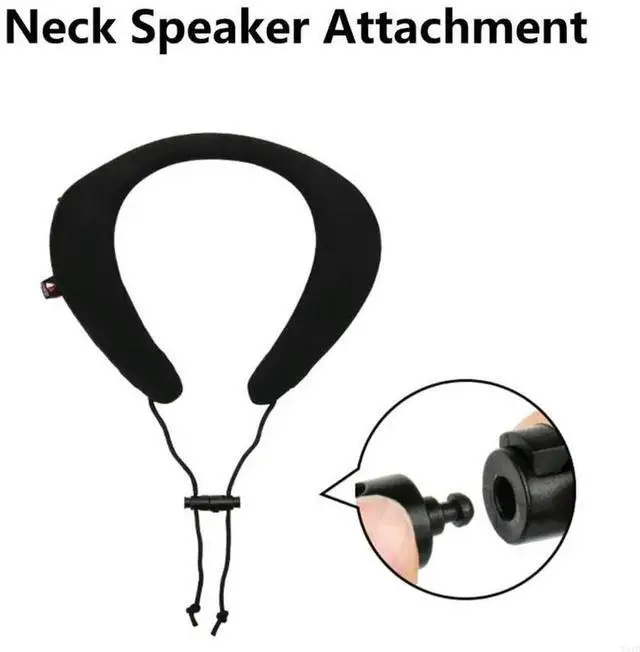 Alt view image 4 of 7 - Neck Bluetooth-compatible Speaker Dust Cover Black Stereo Organizers Protective Cloth Cover for Boomerrang