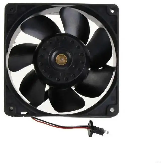 Alt view image 3 of 4 - Three-Wire Inverter Cooling Fan 12cm 12038 SanAce120WF A90L-0001-0509 9WF1224H1D03 24V 0.38A Dual-Ball Bearing