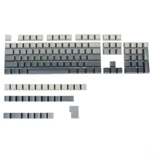 Alt view image 2 of 4 - Versatility Gradients Keycaps OEM Keycap for Customizing Keyboards Aesthetics and Enhancing Light Effects