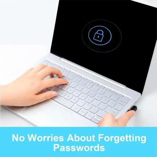 Alt view image 4 of 4 - USB Fingerprint Key Reader Advanced Security Access Window Hello Fingerprint Reader for 10/11 Laptops Computer