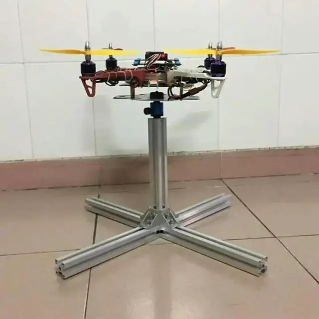Alt view image 6 of 7 - PID Controller Tuning Platform PID Debugging Frame for Quadrotor, Aluminum Quadcopters Aircraft Gimbal