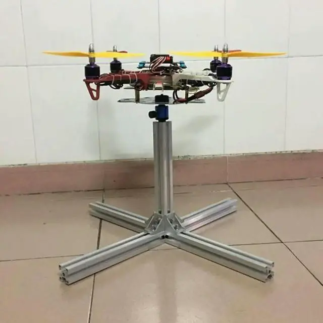 Alt view image 4 of 4 - PID Controller Tuning Platform PID Debugging Frame for Quadrotor, Aluminum Quadcopters Aircraft Gimbal