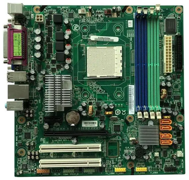 Alt view image 6 of 7 - Desktop Motherboard For ThinkCentre A62 780G L-A780 M2RS780MH AM2 Fully Tested