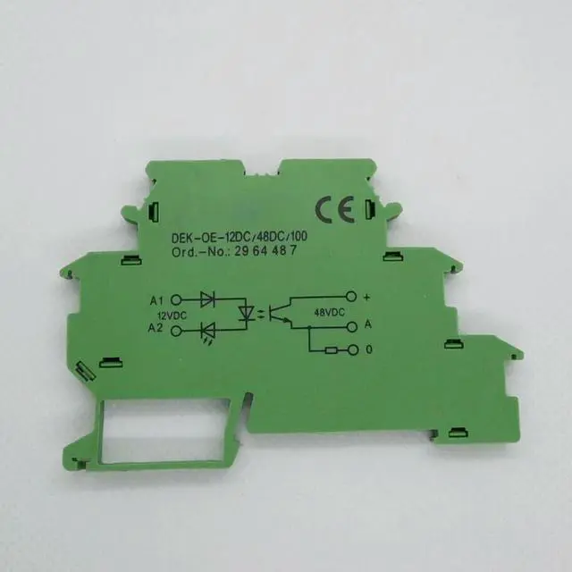 Alt view image 6 of 7 - For Phoenix 2964487 DEK-OE-12DC/48DC/100 Solid-state Relay Module