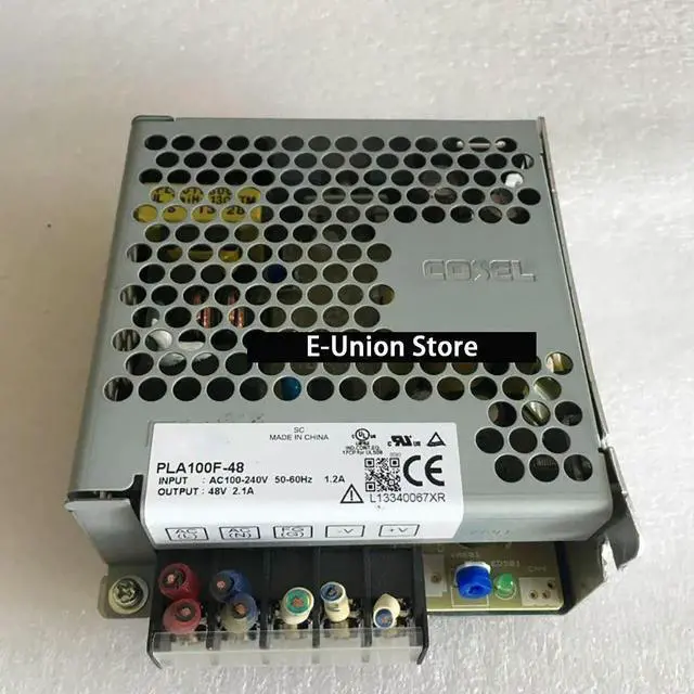 Alt view image 6 of 6 - For COSEL INPUT AC100-240V 50-60Hz 1.2A OUTPUT 48V 2.1A 100W Switching Power Supply PLA100F-48