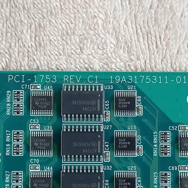 Alt view image 4 of 4 - PCI-1753 Data Capture Card For Advantech 96-Channel IO Card Digital Input/Output CardFast Ship