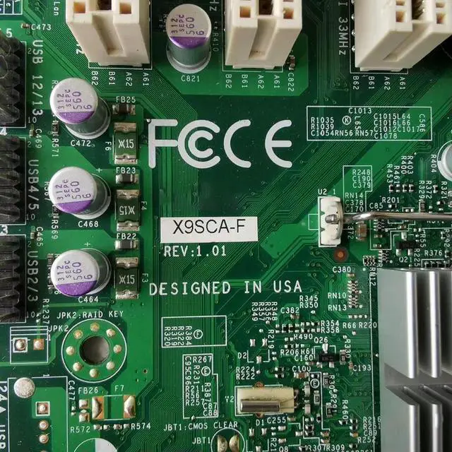 Main image of Server Motherboard C204 Chipset LGA1155 DDR3 E3-1200 For S X9SCA-F