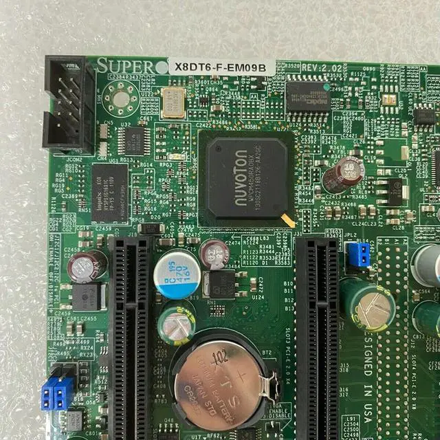 Alt view image 7 of 7 - Motherboard For S X8DT6-F LGA1366 DDR3 System Mainboard Fully Tested