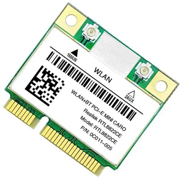 Alt view image 3 of 4 - RTL8822CE 1200Mbps 2.4G/5Ghz 802.11AC WiFi Card Network Mini PCIe Bluetooth 5.0 Support Laptop/PC 10/11