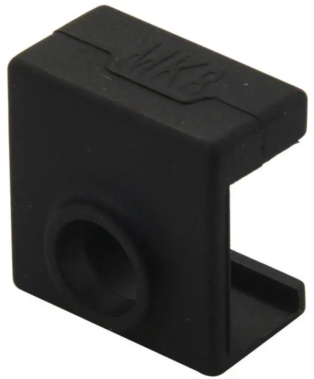 Alt view image 3 of 4 - Ageryu 3D Printer Heater Block Silicone Cover Mk7/Mk8/Mk9 Hotend For Ender 3, Ender 3 Pro, Cr-10,10S,S4,S5 Anet A8 And Extrud