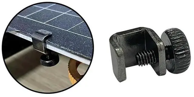 Main image of 4Pcs Fixing Clips For 3D Printer Hot Bed For Lattice Glass Platform Essential Printer Accessories B