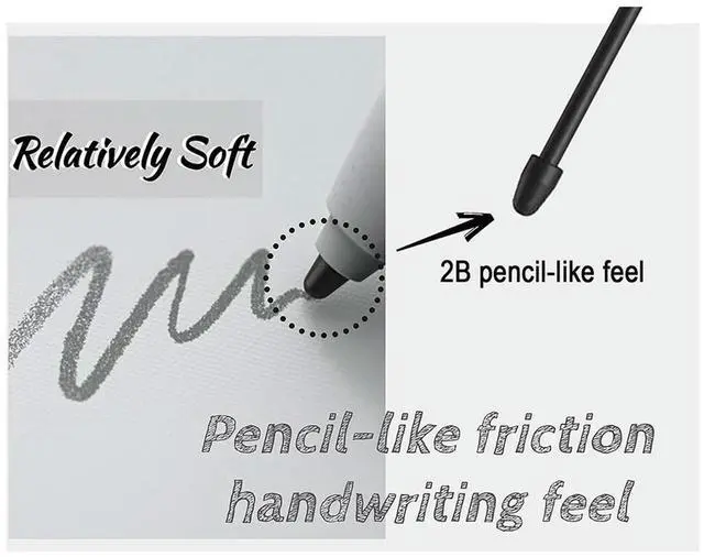 Alt view image 4 of 4 - 10 Pcs Marker Pen Tips Compatible with Remarkable 1/2 Tablet Pen, Replacement Tips/Nibs for Remarkable 1/2 PenAA56