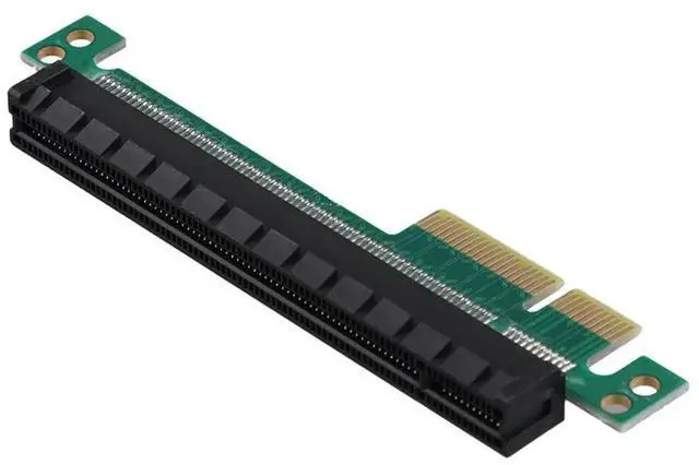 Alt view image 4 of 4 - Ageryu PCI-E 4X To PCI-E 16X Converter Adapter Card PCI Express 4X To 16X Expansion Riser Card Extender Adapter For BTC Miner