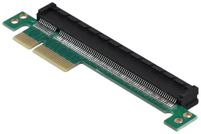 Alt view image 2 of 4 - Ageryu PCI-E 4X To PCI-E 16X Converter Adapter Card PCI Express 4X To 16X Expansion Riser Card Extender Adapter For BTC Miner