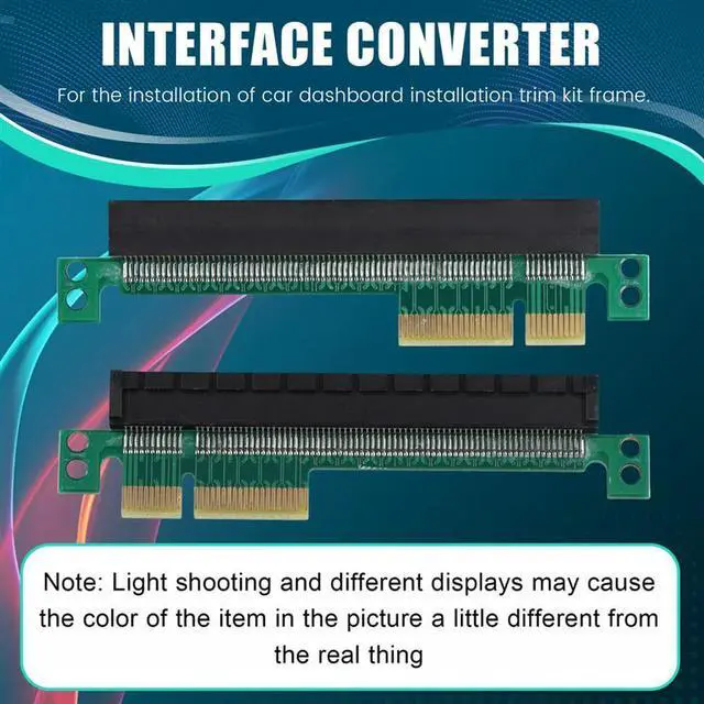 Alt view image 3 of 4 - Ageryu PCI-E 4X To PCI-E 16X Converter Adapter Card PCI Express 4X To 16X Expansion Riser Card Extender Adapter For BTC Miner