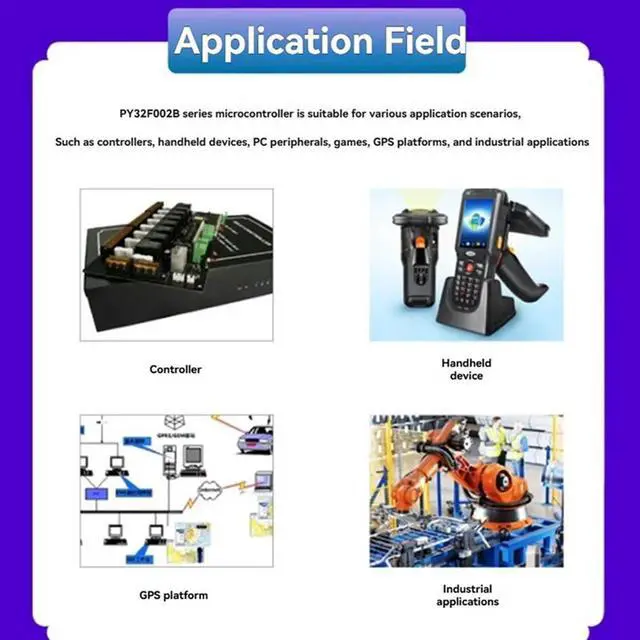 Alt view image 3 of 4 - Ageryu PY32F030 PY32F030K28U6TR Chip 48Mhz 32-Bit ARM Microcontroller MCU Core Development Board Module 64KB Flash Memory